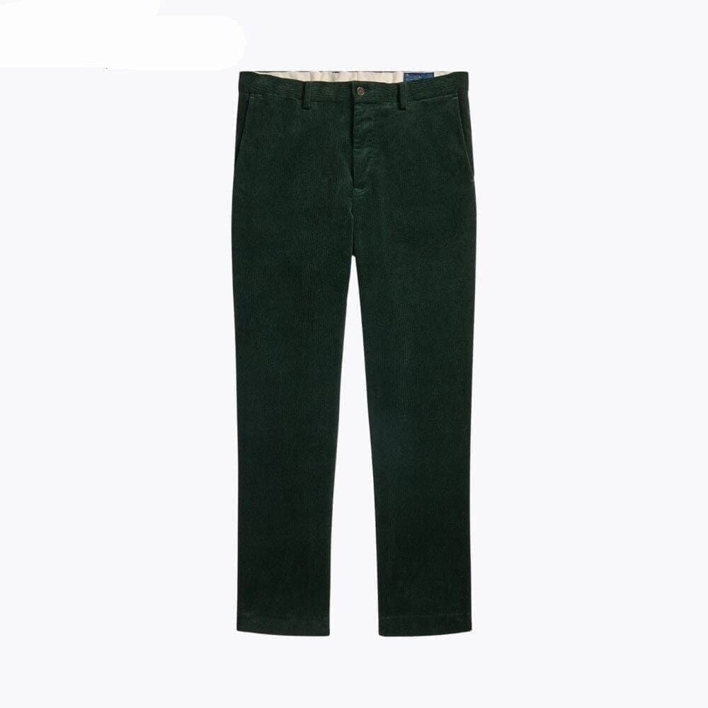 Andover Slim Fit Stretch Cord-Hose Vandhlr Grün 28