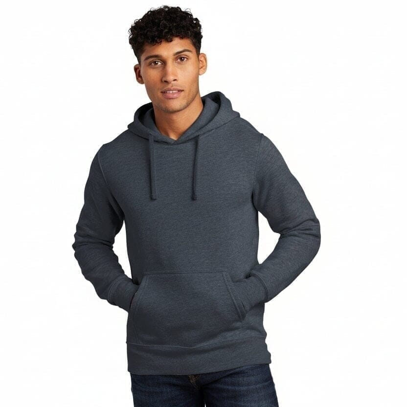 Chest Logo Pullover Hoodie Vandhlr Urban Navy Meliert S