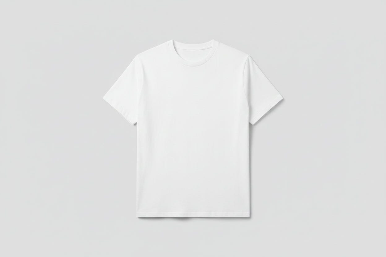 Custom Slim Fit Jersey Rundhals T-SHIRT Vandhlr Weiß S