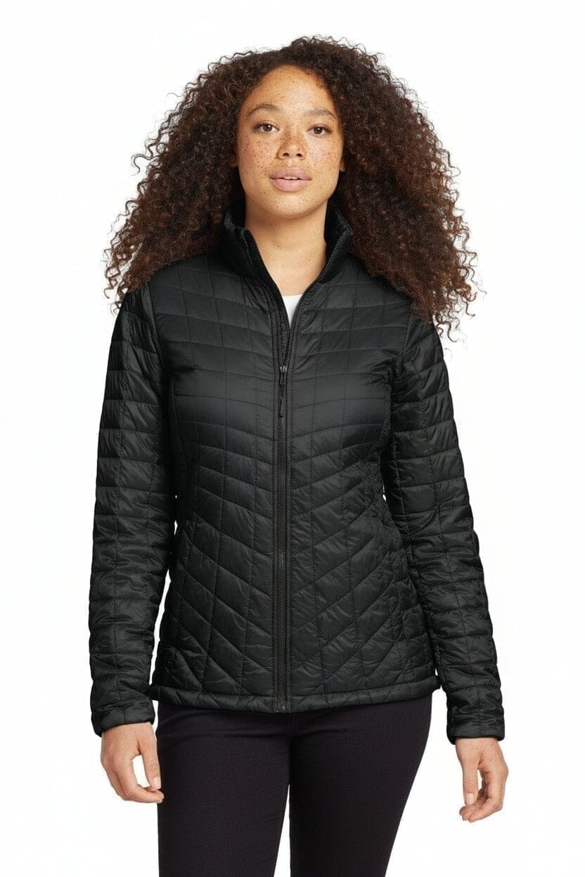 Damen Thermoball Trekker Jacke Vandhlr Mattschwarz S