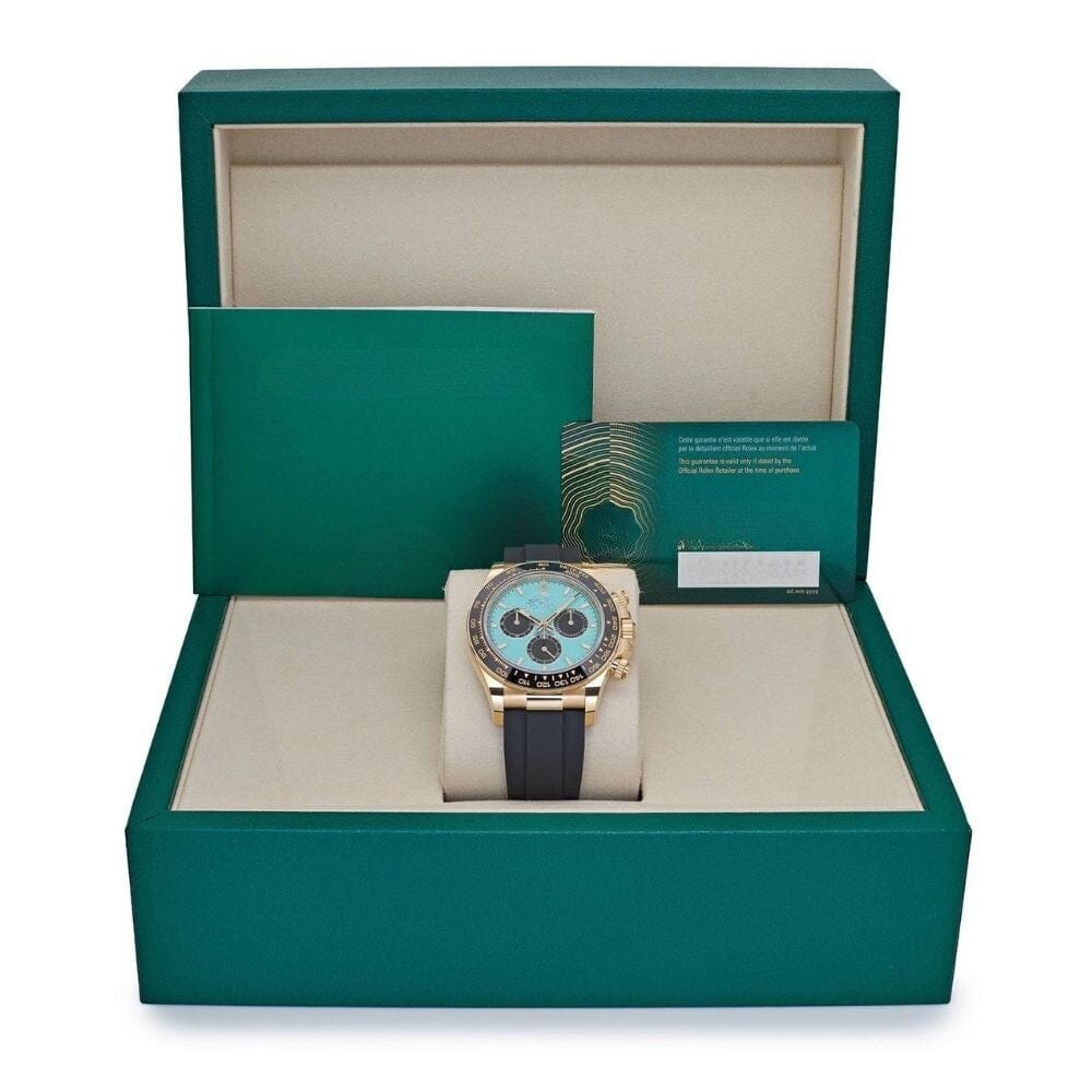Daytona 126518LN "turquoise Blue" Herrenchronograph Vandhlr