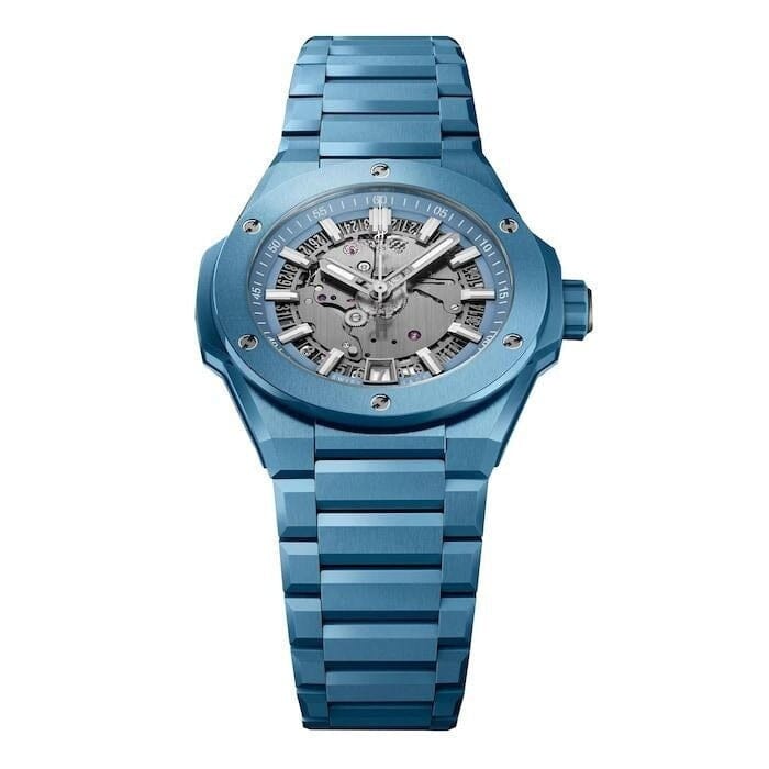 Integrated Time Only, Himmelblaue Keramik, 42 Mm Vandhlr