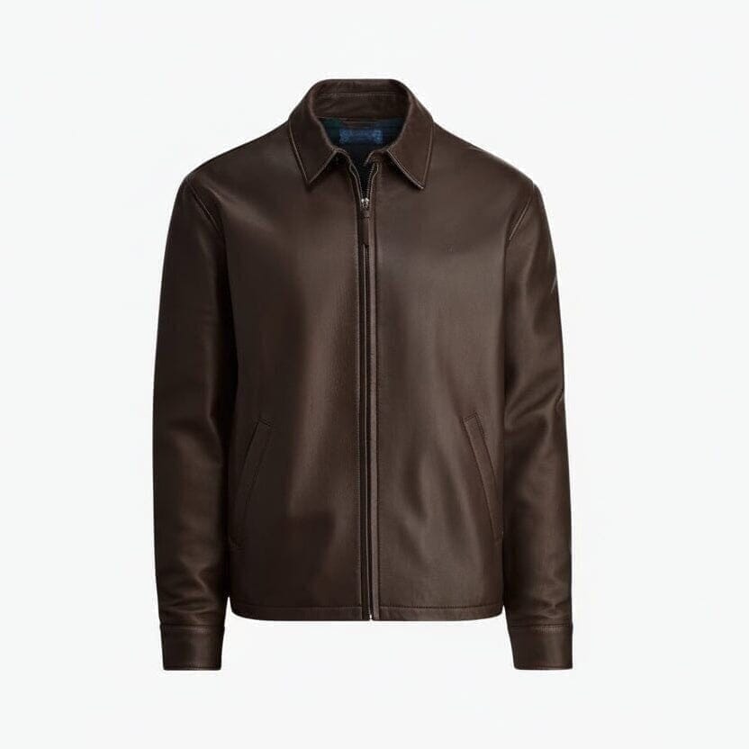 Lederjacke Vandhlr Bisonbraun S