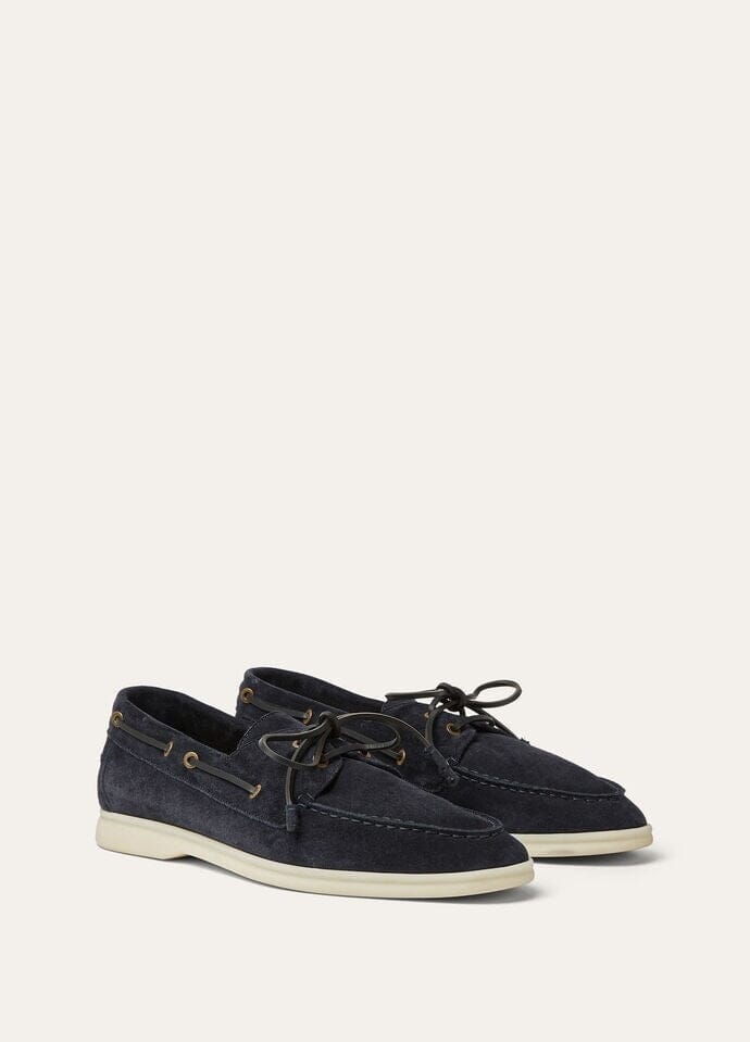 Mokassin Sea-Sail Walk - Blue Navy Vandhlr