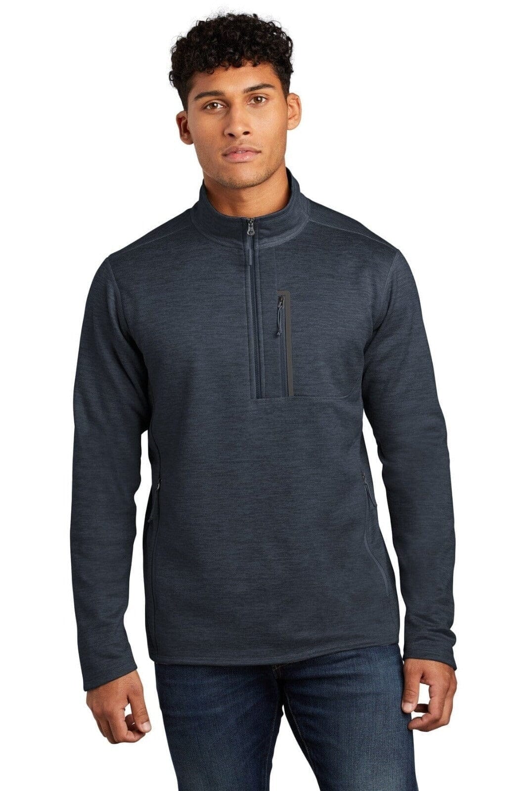 Skyline 1/2-Zip Fleecejacke Vandhlr Urban Navy Meliert S