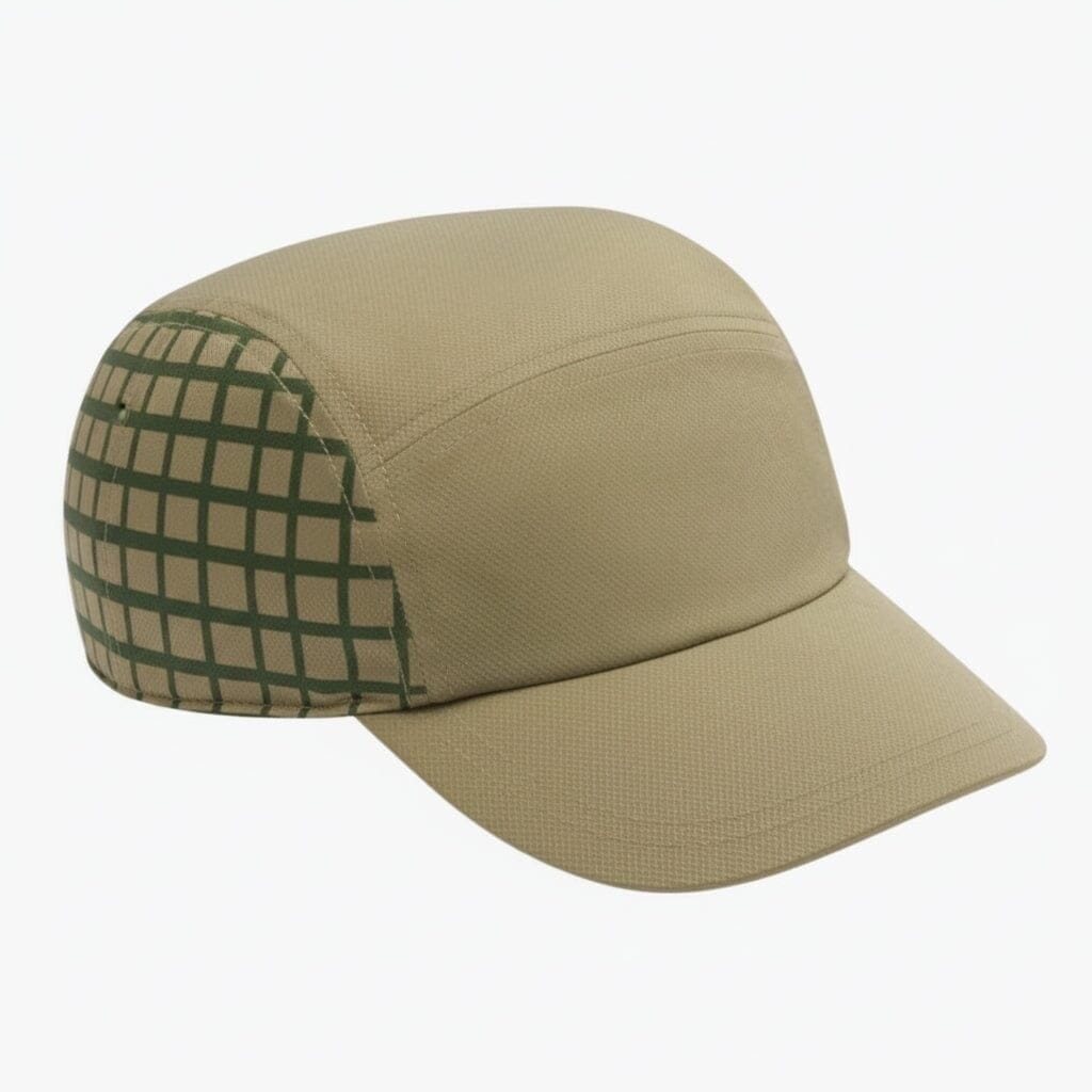 Tennis-Cap Mit Grafik-Print Vandhlr Khakigrün