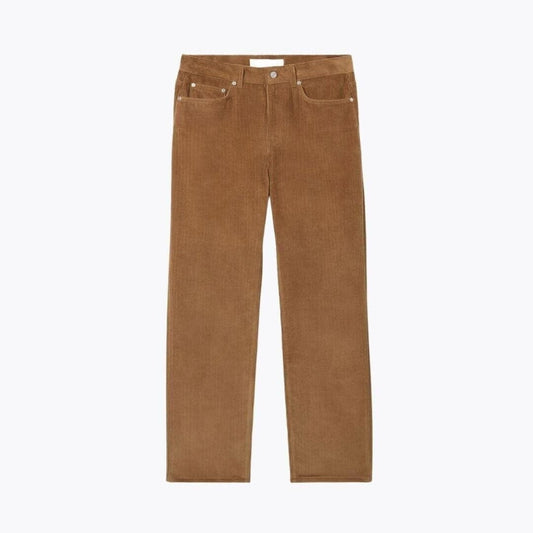 5-Pocket Straight Fit Velours-Hose Vandhlr Braun S 