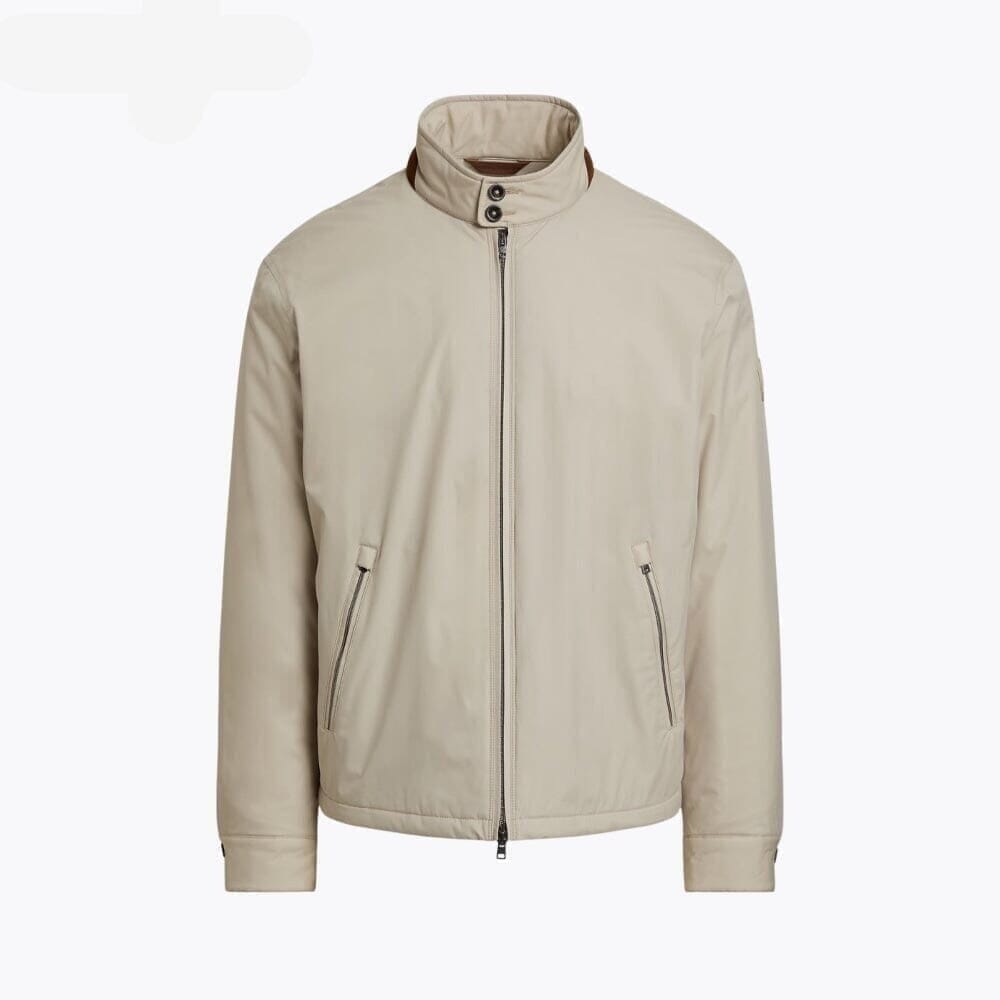 Abottson Trenchcoat-Jacke Vandhlr Klassischer Stein S 