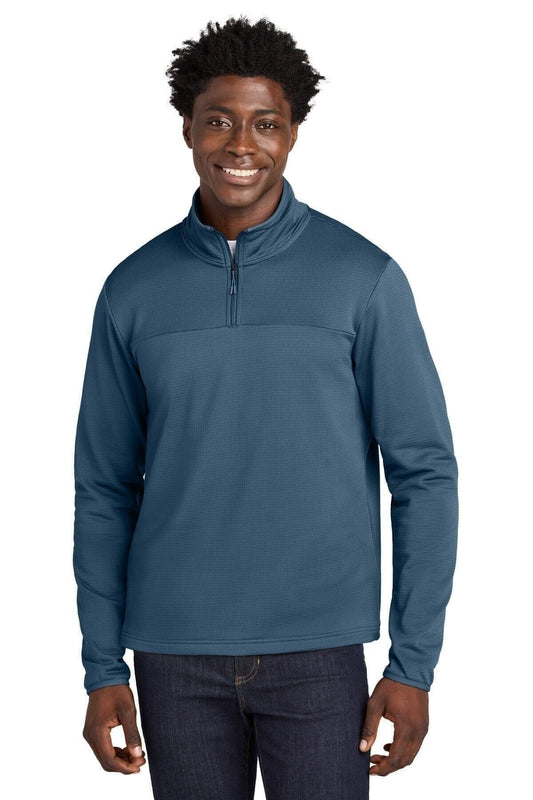 Aim 1/4-Zip Fleecejacke Vandhlr Schattenblau S 