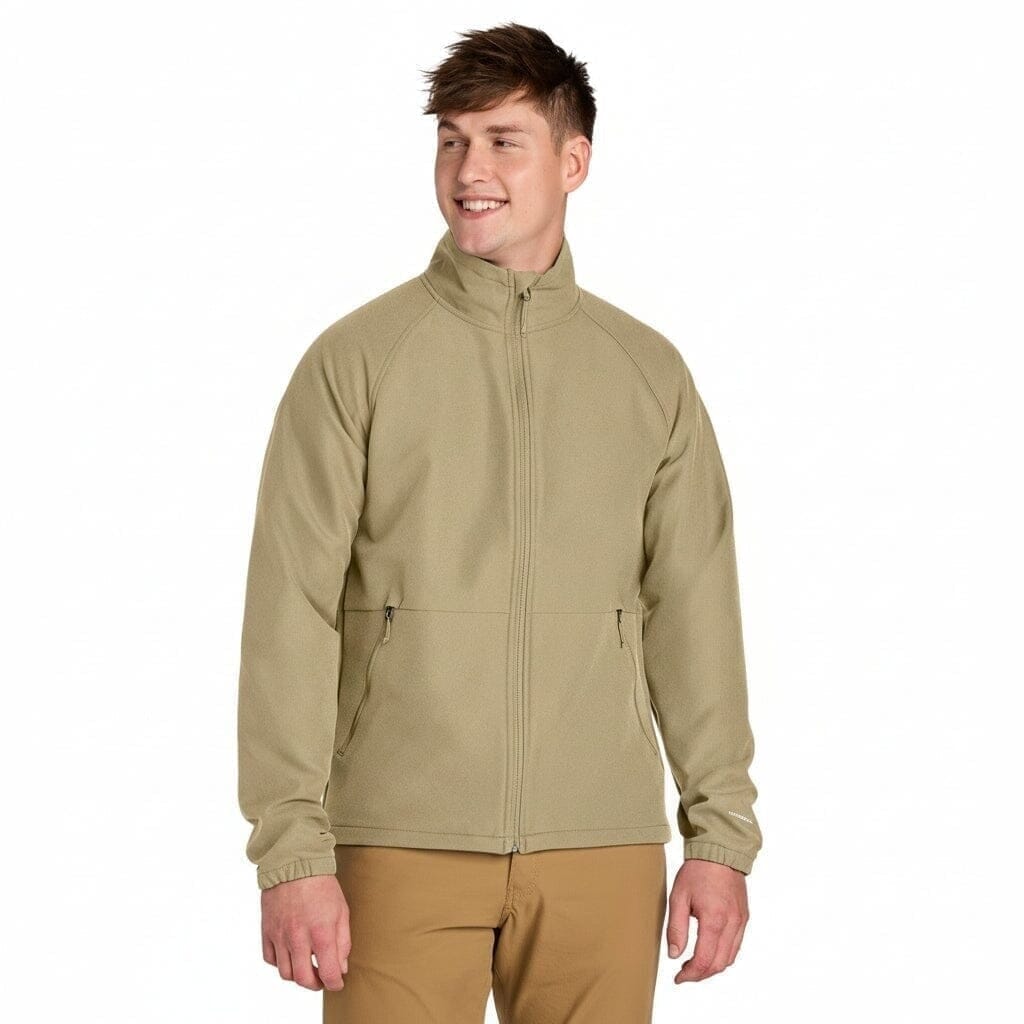 Barr Lake Softshell-Jacke Vandhlr Khaki Stein Dunkel Meliert S 