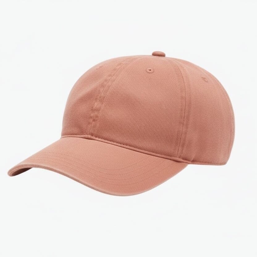 Baseball Cap Aus Gewaschener Baumwoll-Twill Vandhlr Terrakottabraun 
