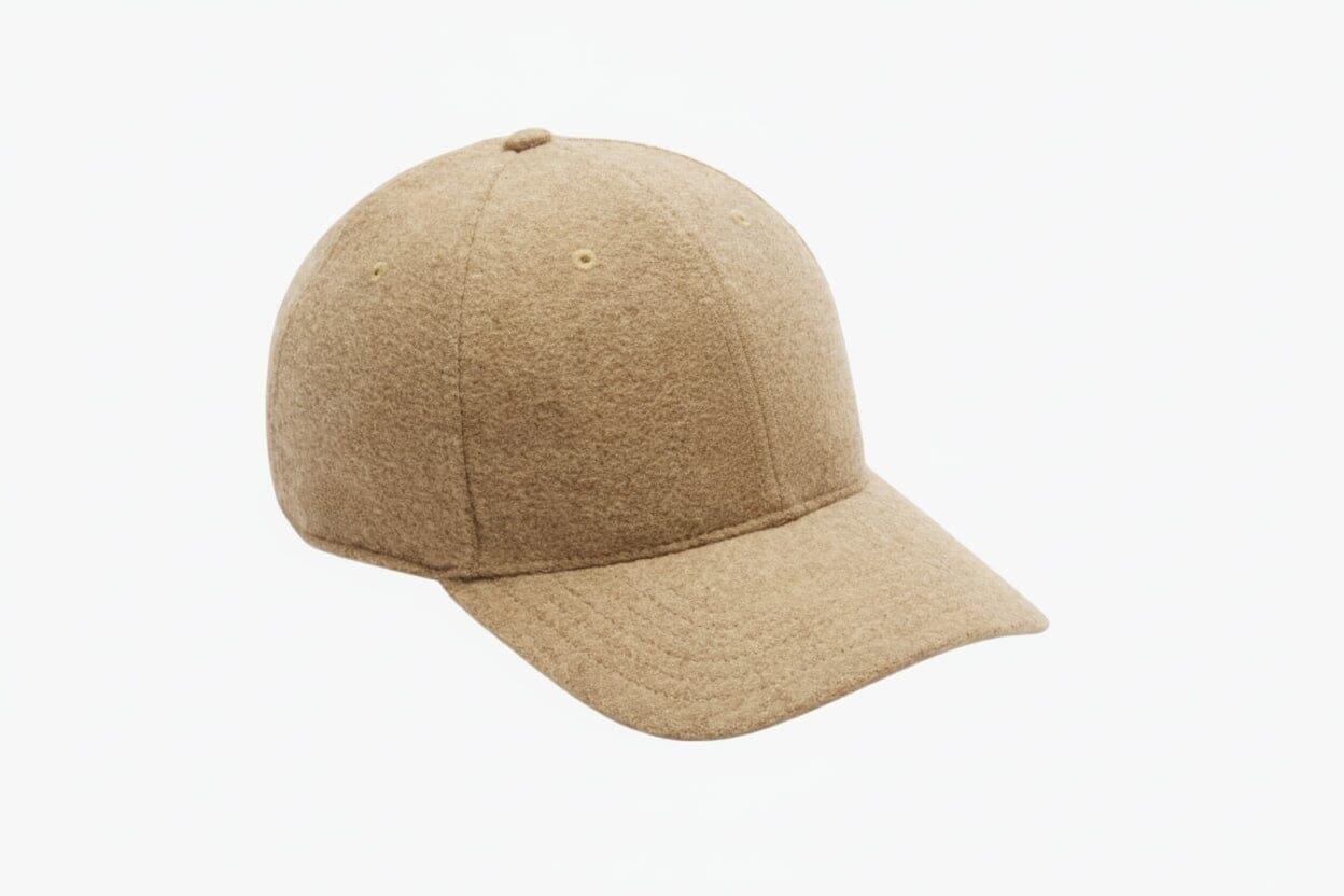 Baseball Cap Aus Wollfilz Vandhlr Beige 