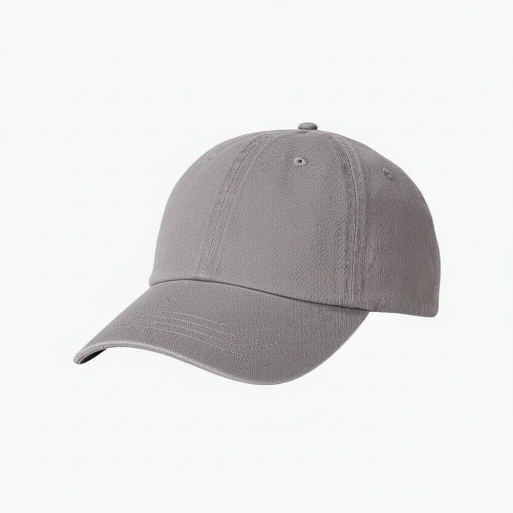 Baumwoll-Chino Baseball Cap Vandhlr Grau 