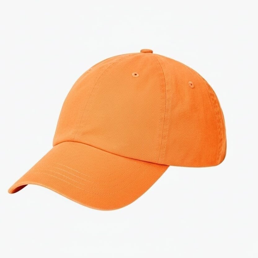 Baumwoll-Chino Baseball Cap Vandhlr Orange 