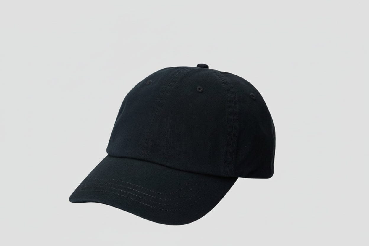 Baumwoll-Chino Baseball Cap Vandhlr Schwarz 