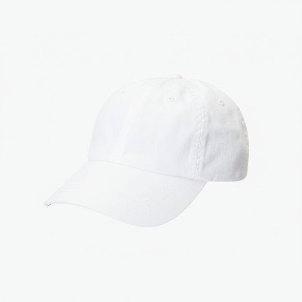 Baumwoll-Chino Baseball Cap Vandhlr Weiß 