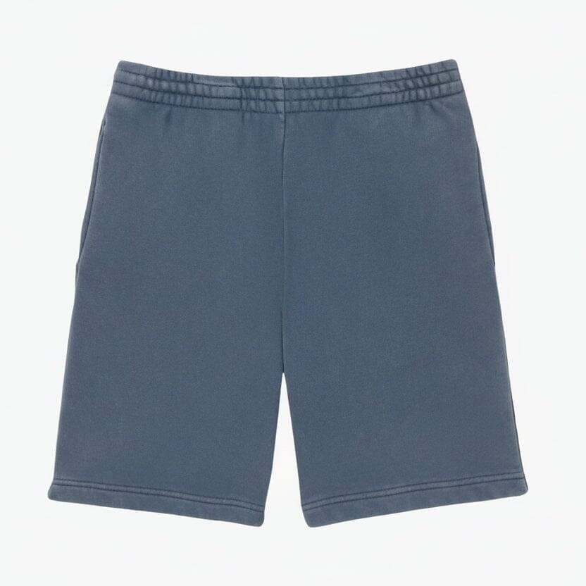 Baumwoll-Fleece Shorts Mit Wascheffekt Vandhlr Mineralblau S 