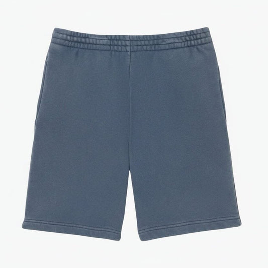 Baumwoll-Fleece Shorts Mit Wascheffekt Vandhlr Mineralblau S 