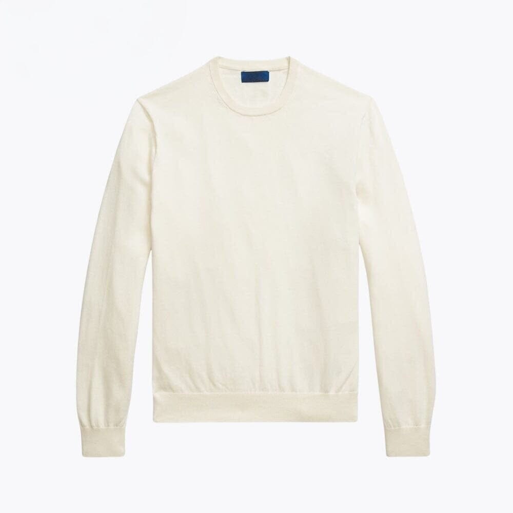 Baumwolle-Kaschmir Rundhals Pullover Vandhlr Creme S 