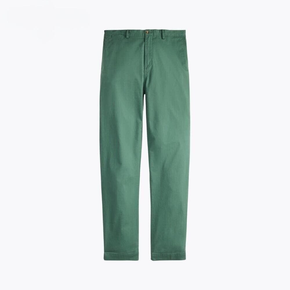 Bedford Classic Fit Gewaschene Chino Hose Vandhlr Grün 28 
