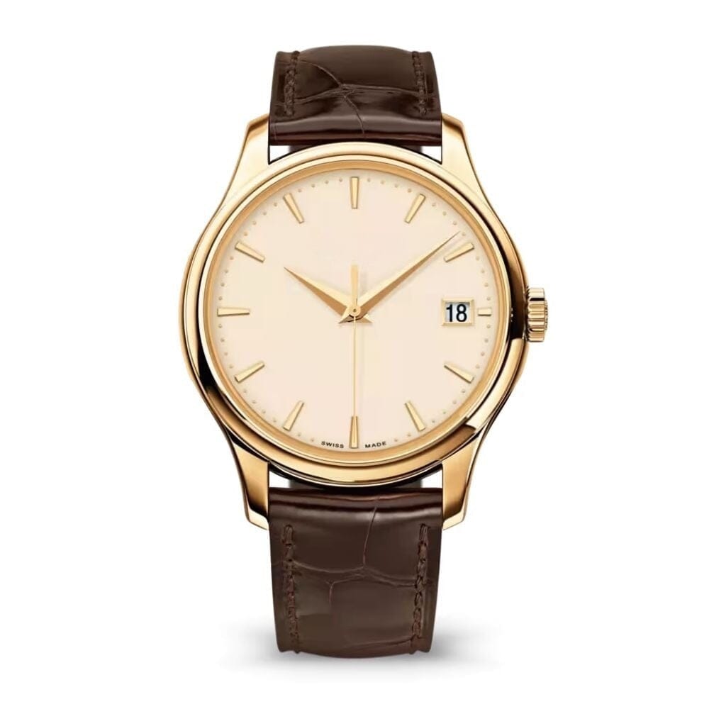 Calatrava 5227J-001 Gelbgold Mit Elfenbeinfarbenem Zifferblatt Vandhlr 