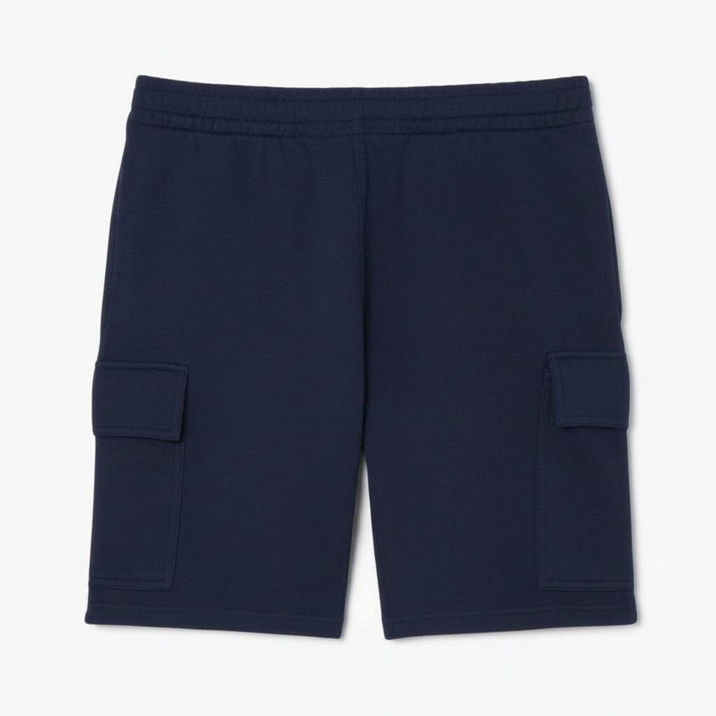 Cargo-Shorts Aus Baumwoll-Fleece Vandhlr Mitternachtsblau S 