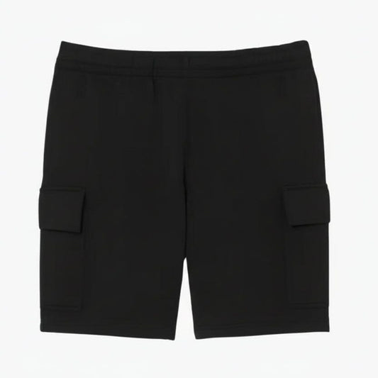 Cargo-Shorts Aus Baumwoll-Fleece Vandhlr Schwarz S 
