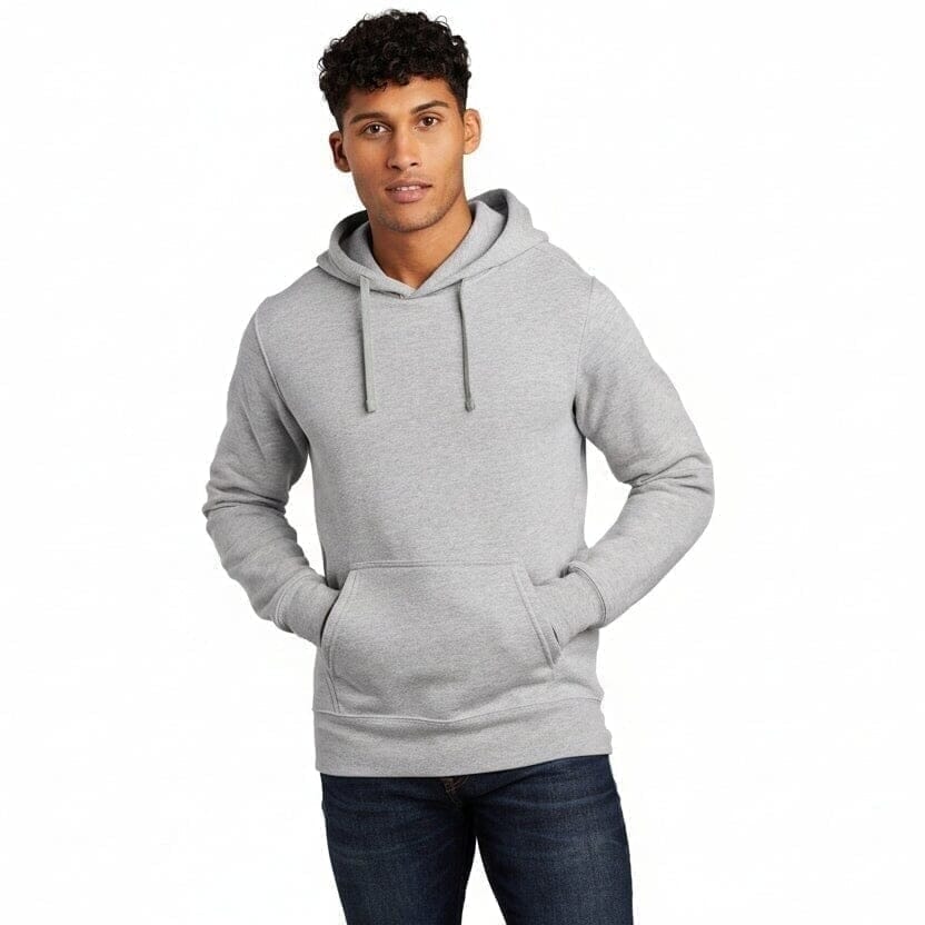 Chest Logo Pullover Hoodie Vandhlr Hellgrau Meliert S 