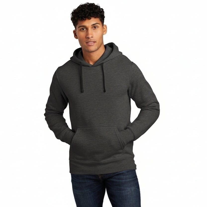 Chest Logo Pullover Hoodie Vandhlr Schwarz Meliert S 