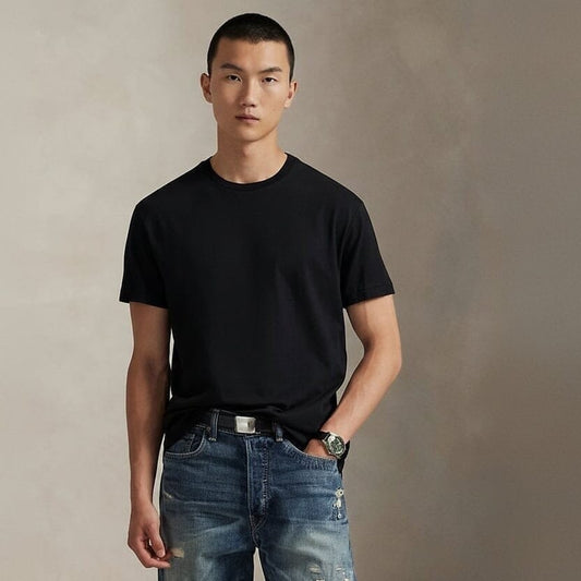 Classic Fit Polo Bear Jersey T-SHIRT Schwarz Vandhlr 
