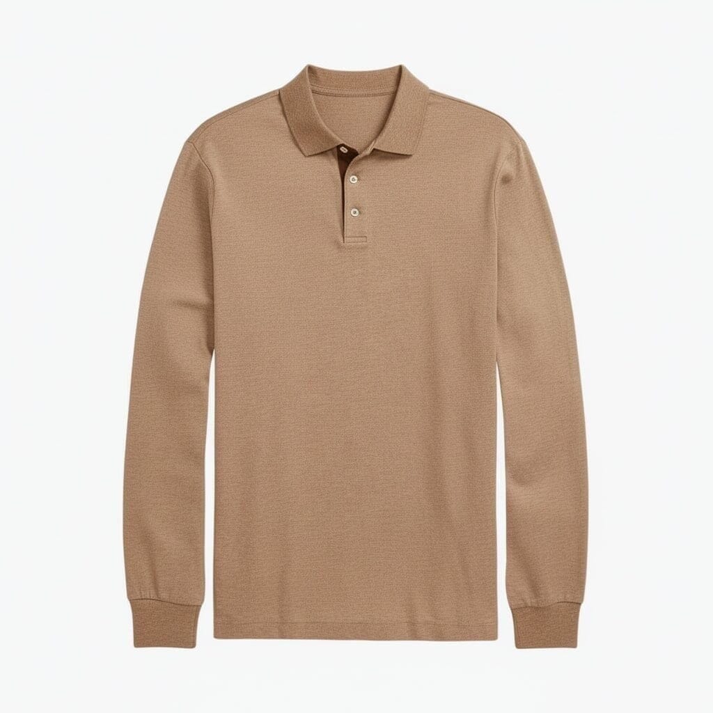 Classic Fit Polo-Shirt Aus Weicher Baumwolle Vandhlr Hellkhaki S 