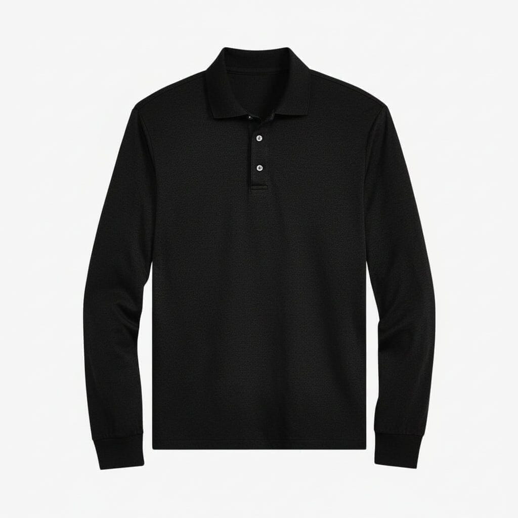 Classic Fit Polo-Shirt Aus Weicher Baumwolle Vandhlr Polo Schwarz S 