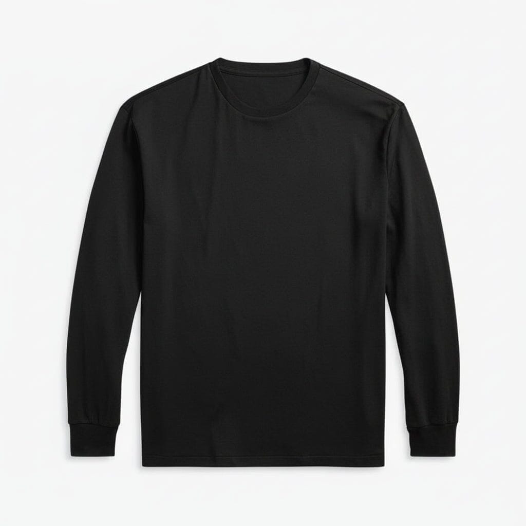 Classic Fit Rundhals T-SHIRT Aus Weicher Baumwolle Vandhlr Schwarz S 