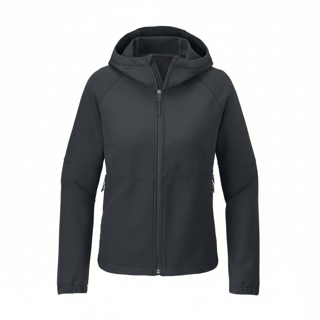 Damen Barr Lake Kapuzen-Softshell-Jacke Vandhlr Asphaltgrau Dark Heather S 