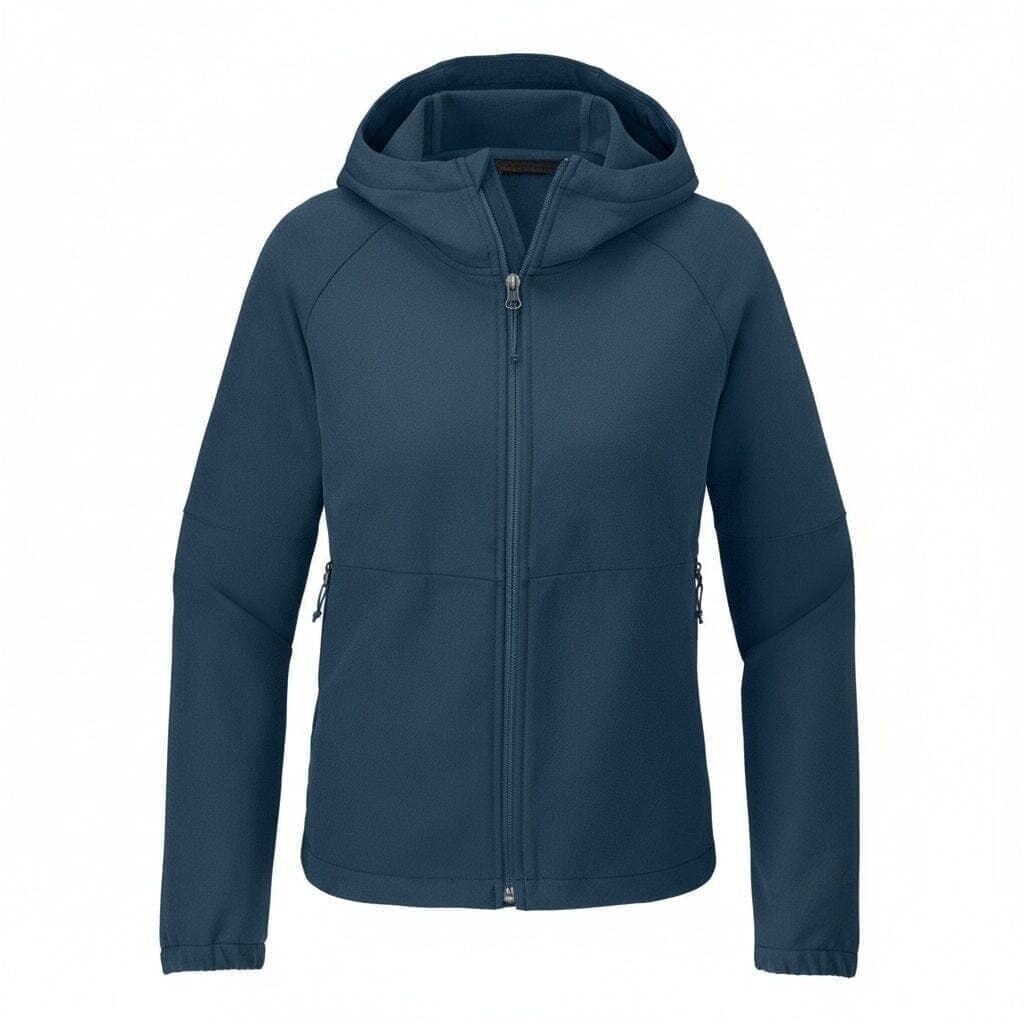 Damen Barr Lake Kapuzen-Softshell-Jacke Vandhlr Schattenblau Dark Heather S 