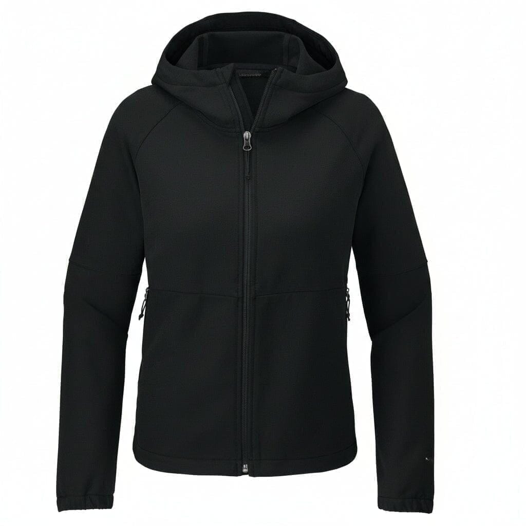 Damen Barr Lake Kapuzen-Softshell-Jacke Vandhlr Schwarz Heather S 