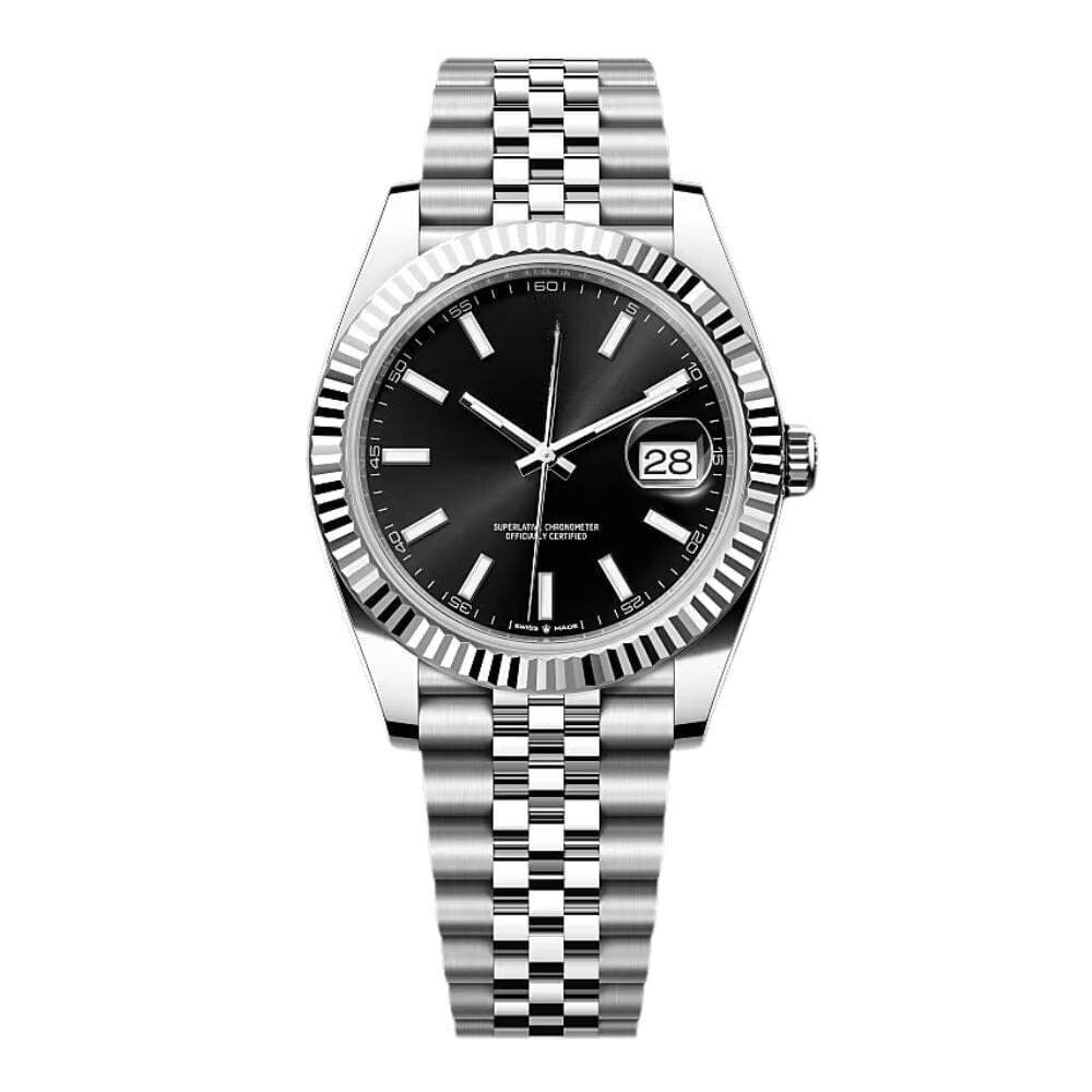Datejust Schwarzes Zifferblatt 41mm 126334 Vandhlr 