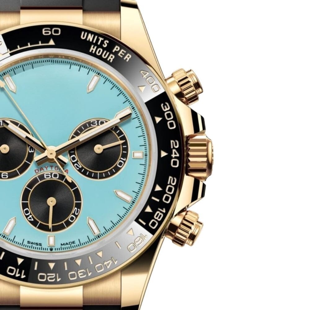 Daytona 126518LN "turquoise Blue" Herrenchronograph Vandhlr 