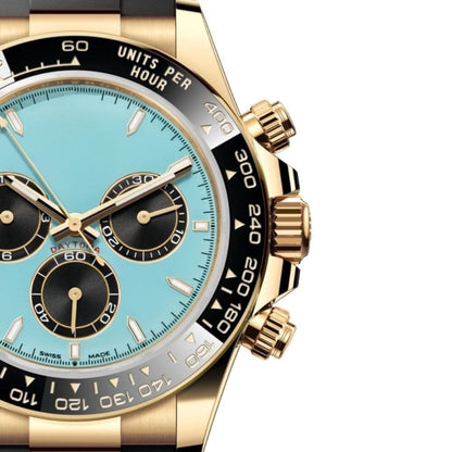 Daytona 126518LN "turquoise Blue" Herrenchronograph Vandhlr 