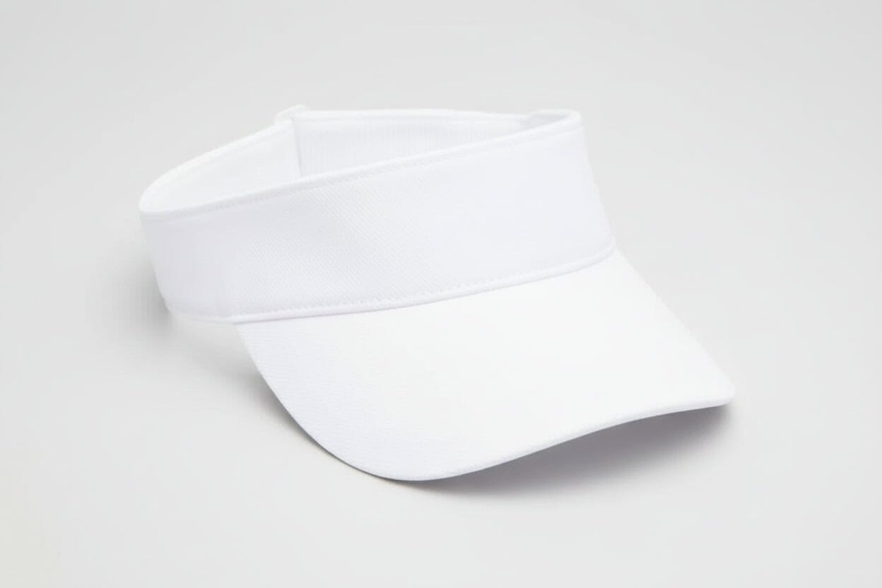 Diamond Taffeta Sport Visor Vandhlr Weiß 