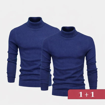 Double Elegance Rollkragenpullover – Kaufe 1, Erhalte 1 Gratis Vandhlr 