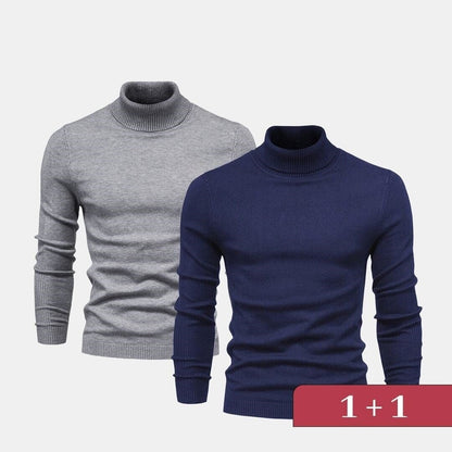 Double Elegance Rollkragenpullover – Kaufe 1, Erhalte 1 Gratis Vandhlr 
