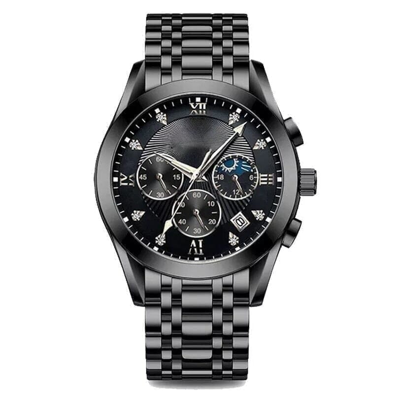 Elite Empyrean Luxus-Herrenuhr Mit Chronograph Vandhlr Elite Schwarz 