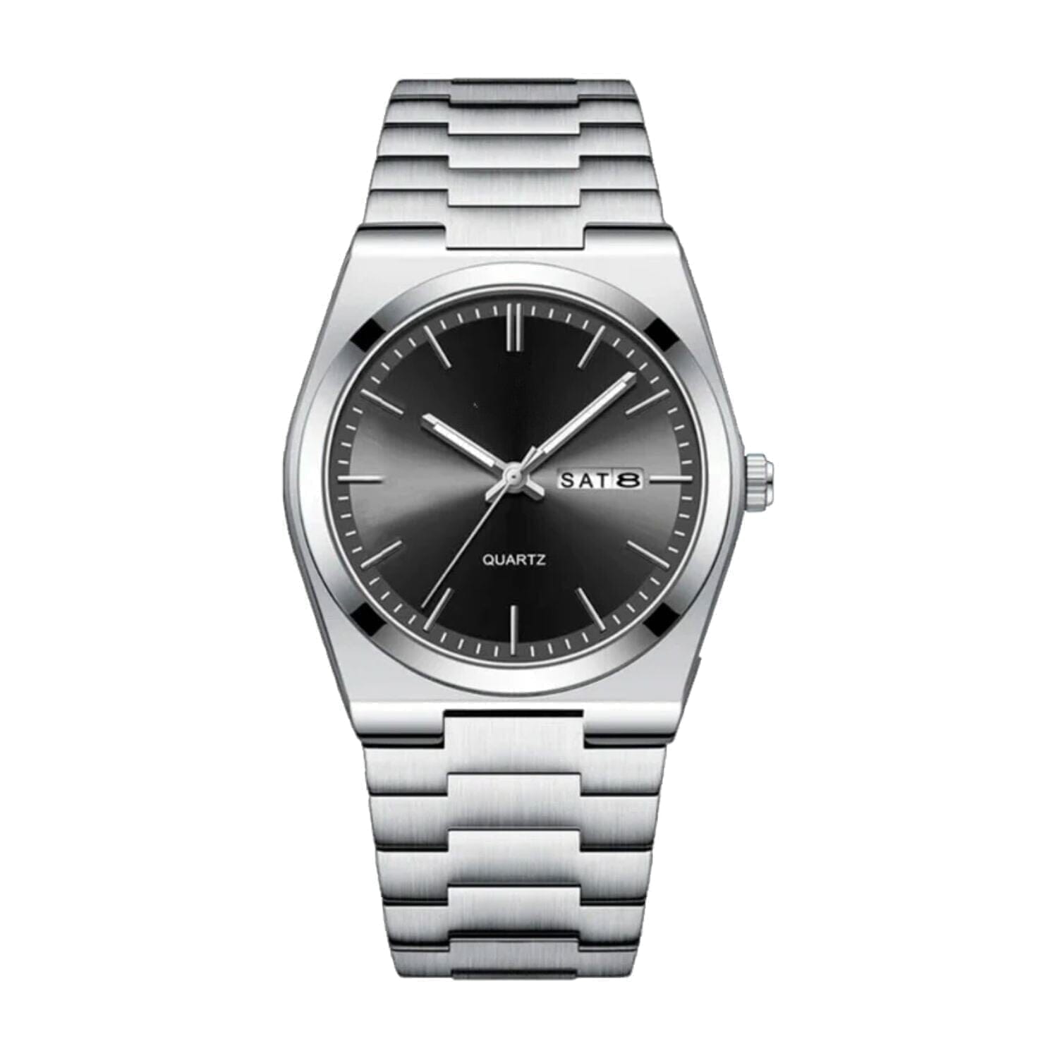 Essenza 40mm Uhr - Wasserdicht | Edelstahl Vandhlr Silber Schwarz 