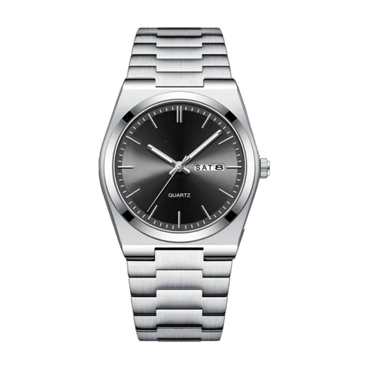 Essenza 40mm Uhr - Wasserdicht | Edelstahl Vandhlr Silber Schwarz 