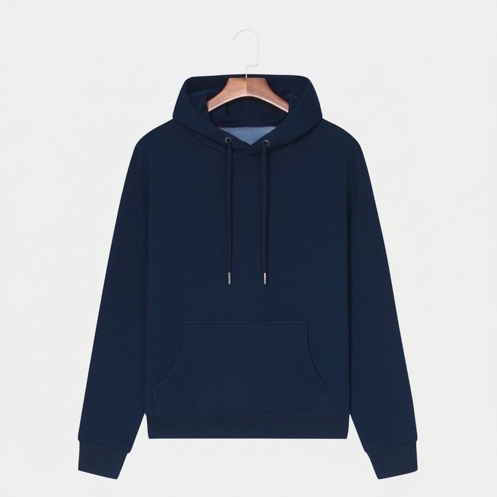 Felpa Essential Shirt - Premium Baumwoll-Sweatshirt Vandhlr Blau S 