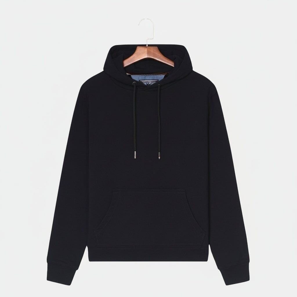 Felpa Essential Shirt - Premium Baumwoll-Sweatshirt Vandhlr Schwarz S 