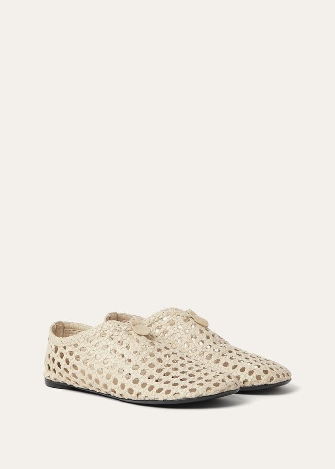 Flacher Slipper Floaty Damen - Buttery Beige Vandhlr 
