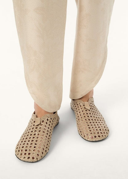 Flacher Slipper Floaty Damen - Foggy Pearl Vandhlr 