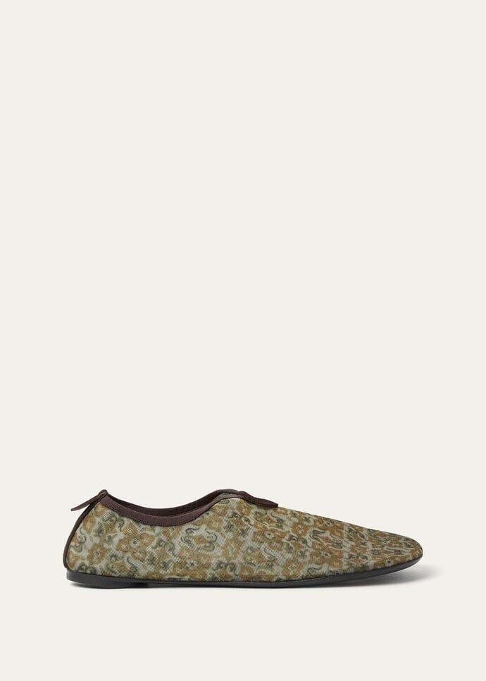 Flacher Slipper Floaty Damen - Light Olive/burnt Orange Vandhlr 